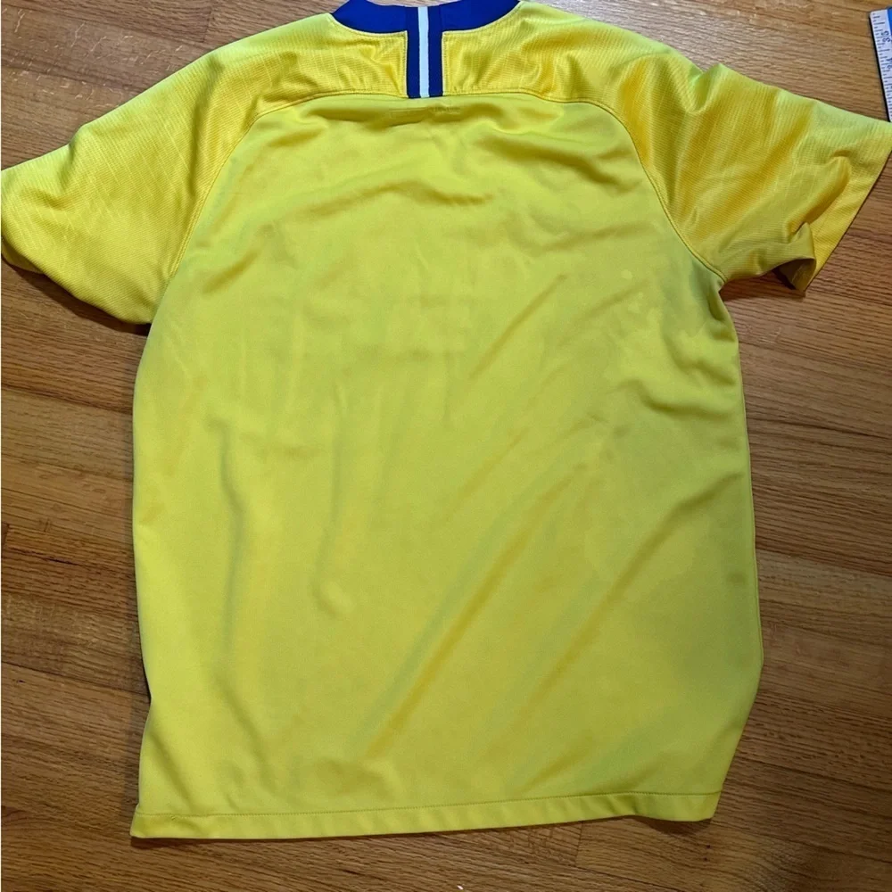 CHELSEA  FOOTBALL SHIRT SOCCER JERSEY NIKE YELLOW sz L MEN(f6